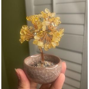 Citrine Crystal Tree - Adjustable